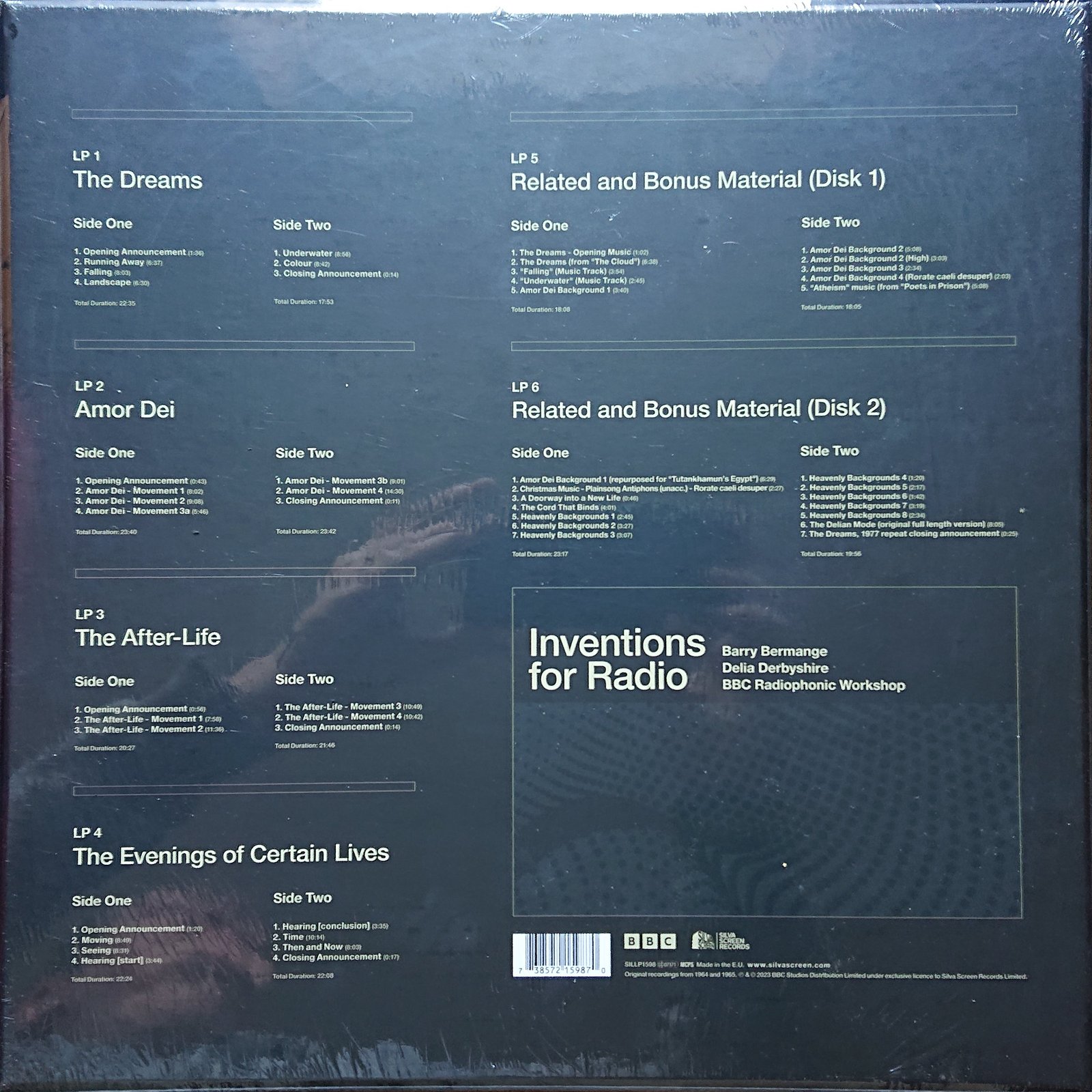 Back cover of SILLP 1598